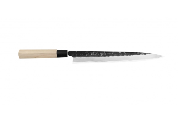 Tojiro Black Hammered Shirogami#2 Yanagiba 27 cm