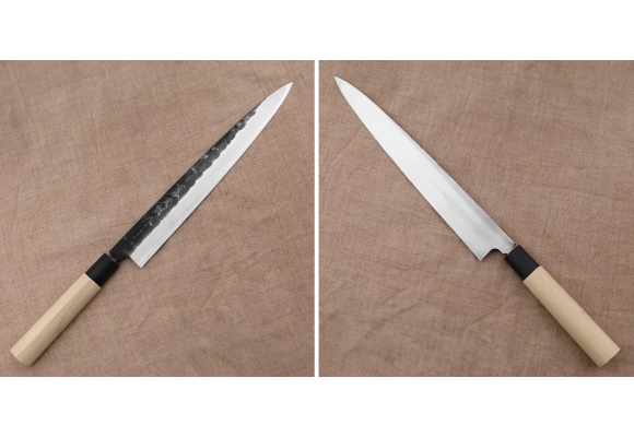 Tojiro Black Hammered Shirogami#2 Yanagiba 27 cm
