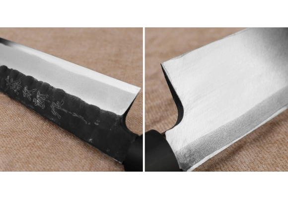 Tojiro Black Hammered Shirogami#2 Yanagiba 27 cm