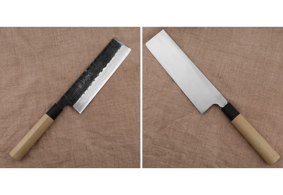 Tojiro Black Hammered Shirogami#2 Usuba 19.5 cm