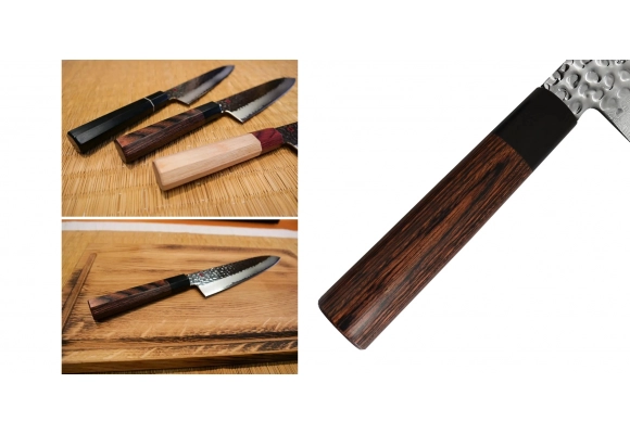 Nóż Kasumi KURO Santoku 170 mm Kurai