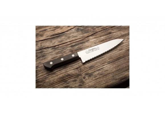 Nóż Masahiro BWH Santoku Wave Edge 165 mm