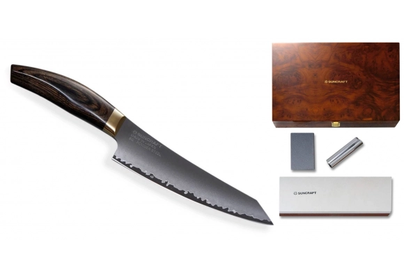 Zestaw noży Suncraft Elegancia Gyuto 200mm + akcesoria