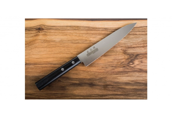 Nóż Masahiro Sankei uniwersalny 150 mm czarny