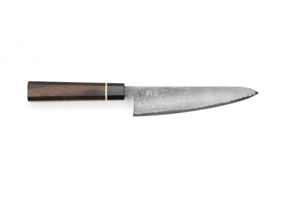 Nóż Senzo Black Santoku Small 143 mm