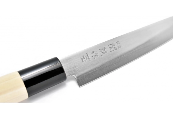 Komplet japońskich noży Sekiryu - Yanagi-Sashimi, Santoku, Petty knife