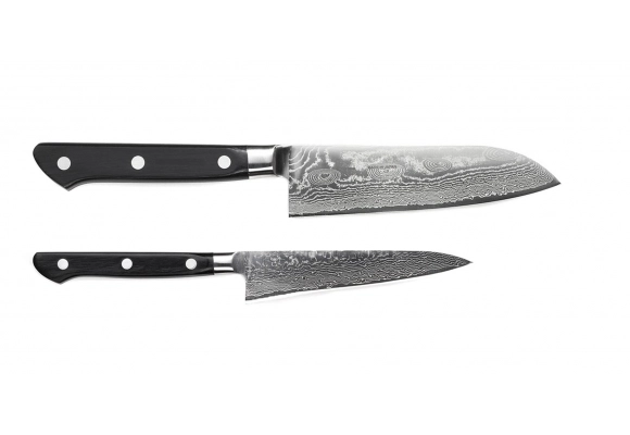 Zestaw noży Tojiro PRO 63 - Santoku, Petty knife