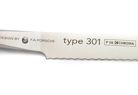 Nóż Chroma typ 301 do pieczywa 209 mm