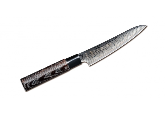 Tojiro zestaw noży Shippu Black - Santoku, nóż uniwersalny