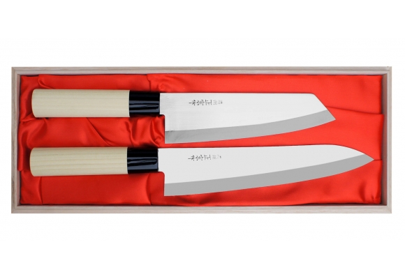 Zestaw noży Satake Megumi - Gyuto, Bunka