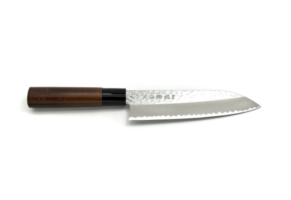 Komplet noży Sekiryu Brown Yanagi Santoku Nakiri Deba