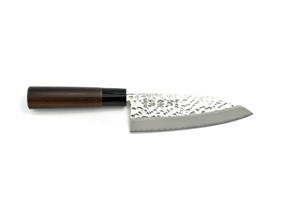 Komplet noży Sekiryu Brown Yanagi Santoku Nakiri Deba