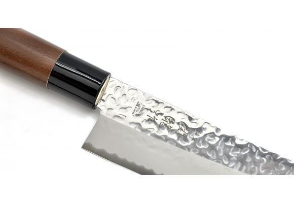 Komplet noży Sekiryu Brown Santoku Nakiri Deba Petty knife